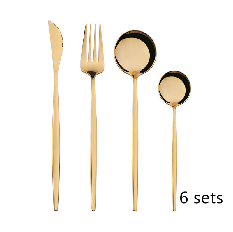 tableware stainless steel spoon set