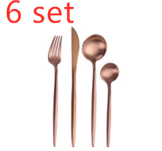 tableware stainless steel spoon set